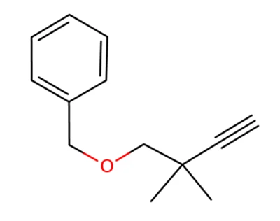 (((2,2-dimetilbut-3 -yn-1-il) oksil) metil) benzen (CAS: 1092536-54-3)